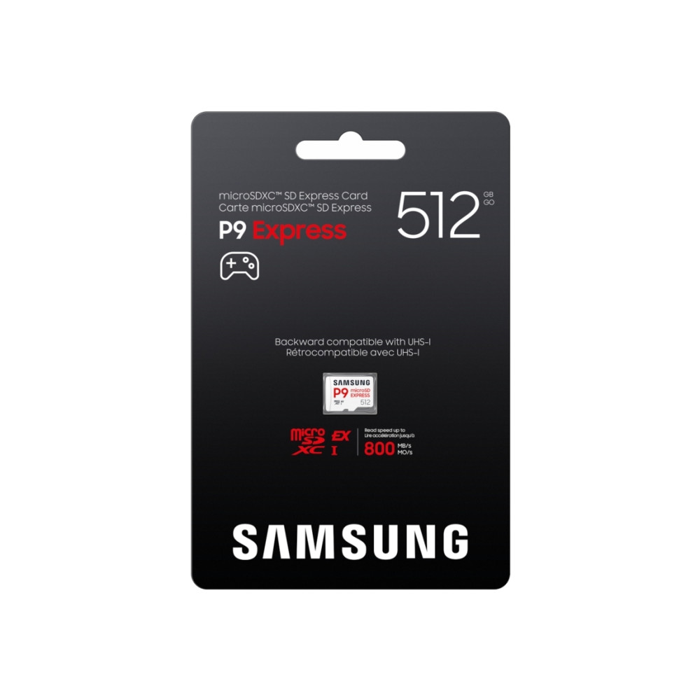 Produktbild för Samsung P9 Express MB-MK512T - flash-minneskort - 512 GB - microSDXC Express