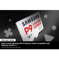 Produktbild för Samsung P9 Express MB-MK512T - flash-minneskort - 512 GB - microSDXC Express