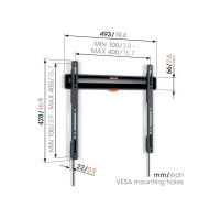 Produktbild för Vogel''s 3834030, 81,3 cm (32"), 195,6 cm (77"), 50 kg, 100...