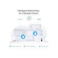 Produktbild för TP-Link Deco XE75 Pro V1 - Wifi-system - Wi-Fi 6 - skrivbordsmodell