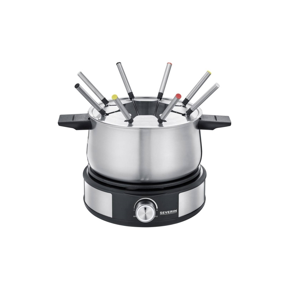 Produktbild för SEVERIN FO 2471 - fondue pot/crepe maker - svart