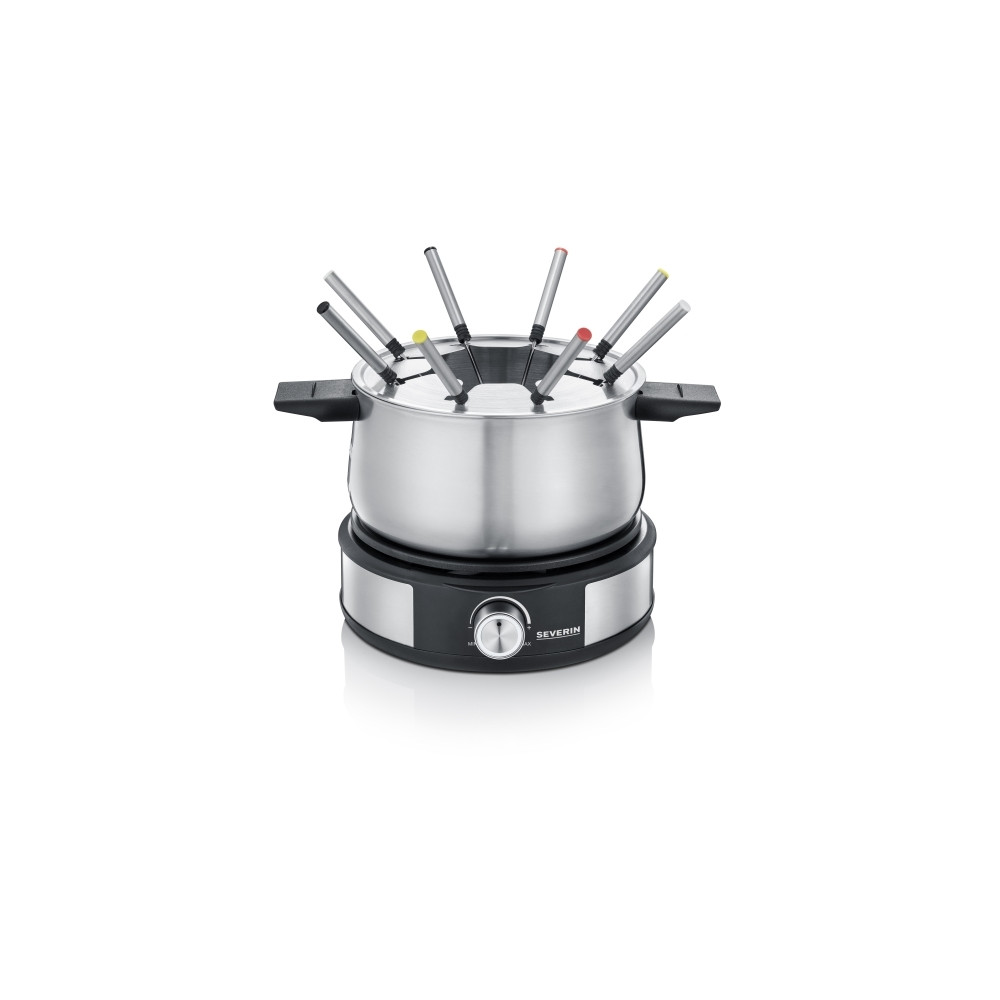 Produktbild för SEVERIN FO 2471 - fondue pot/crepe maker - svart