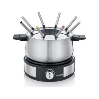Produktbild för SEVERIN FO 2471 - fondue pot/crepe maker - svart