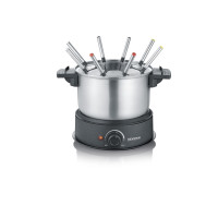 Produktbild för SEVERIN FO 2471 - fondue pot/crepe maker - svart