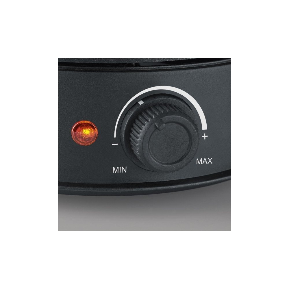 Produktbild för SEVERIN FO 2471 - fondue pot/crepe maker - svart