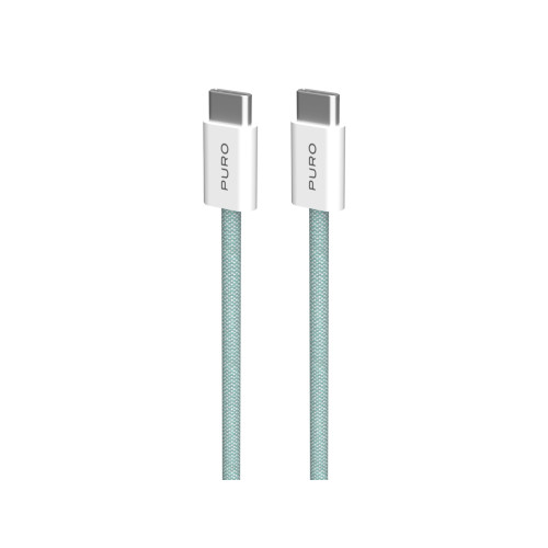PURO PURO PUCCCFABK415MTNGRN, 1,5 m, USB C, USB C, USB 2.0, Grön,...