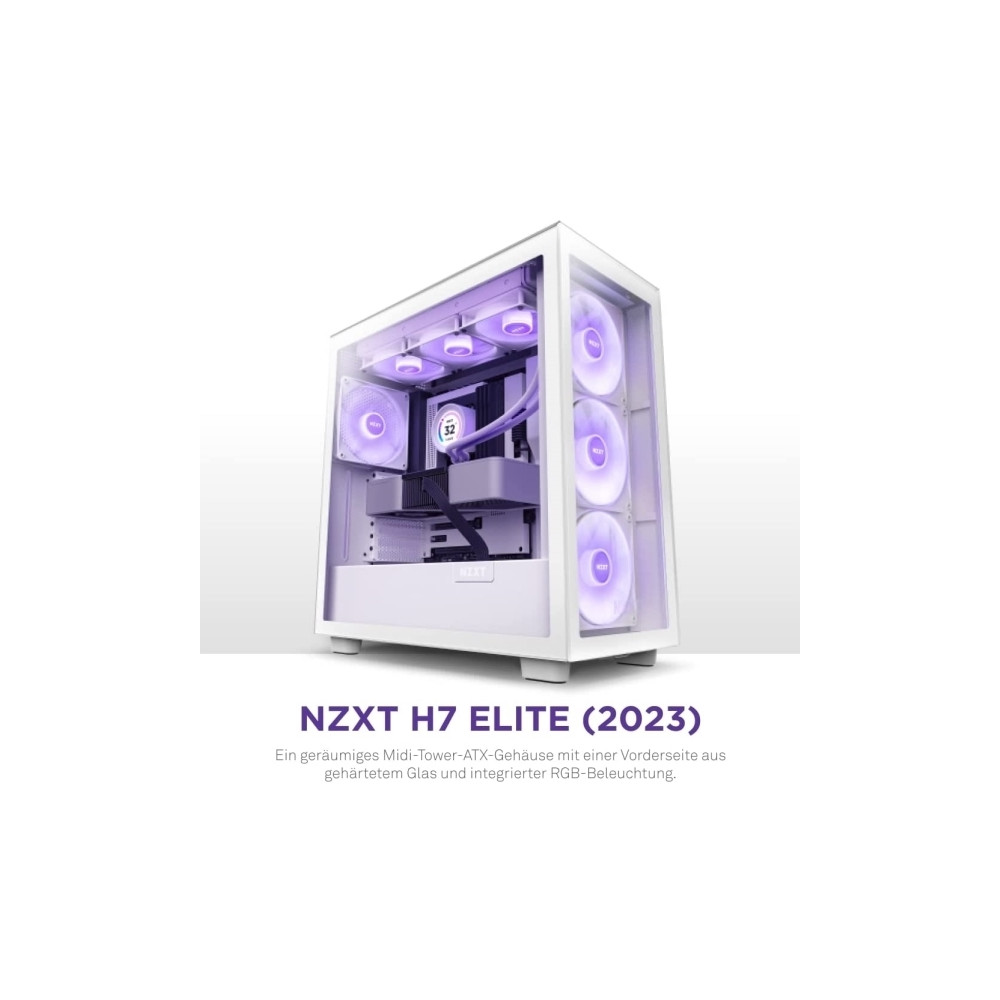 Produktbild för NZXT H series H7 Elite - mid tower - utökad ATX