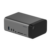 Produktbild för Belkin CONNECT 11-in-1 Pro - dockningsstation - USB-C - 2 x HDMI, USB-C - 1GbE