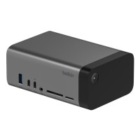Produktbild för Belkin CONNECT 11-in-1 Pro - dockningsstation - USB-C - 2 x HDMI, USB-C - 1GbE