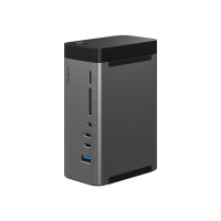 Produktbild för Belkin CONNECT 11-in-1 Pro - dockningsstation - USB-C - 2 x HDMI, USB-C - 1GbE