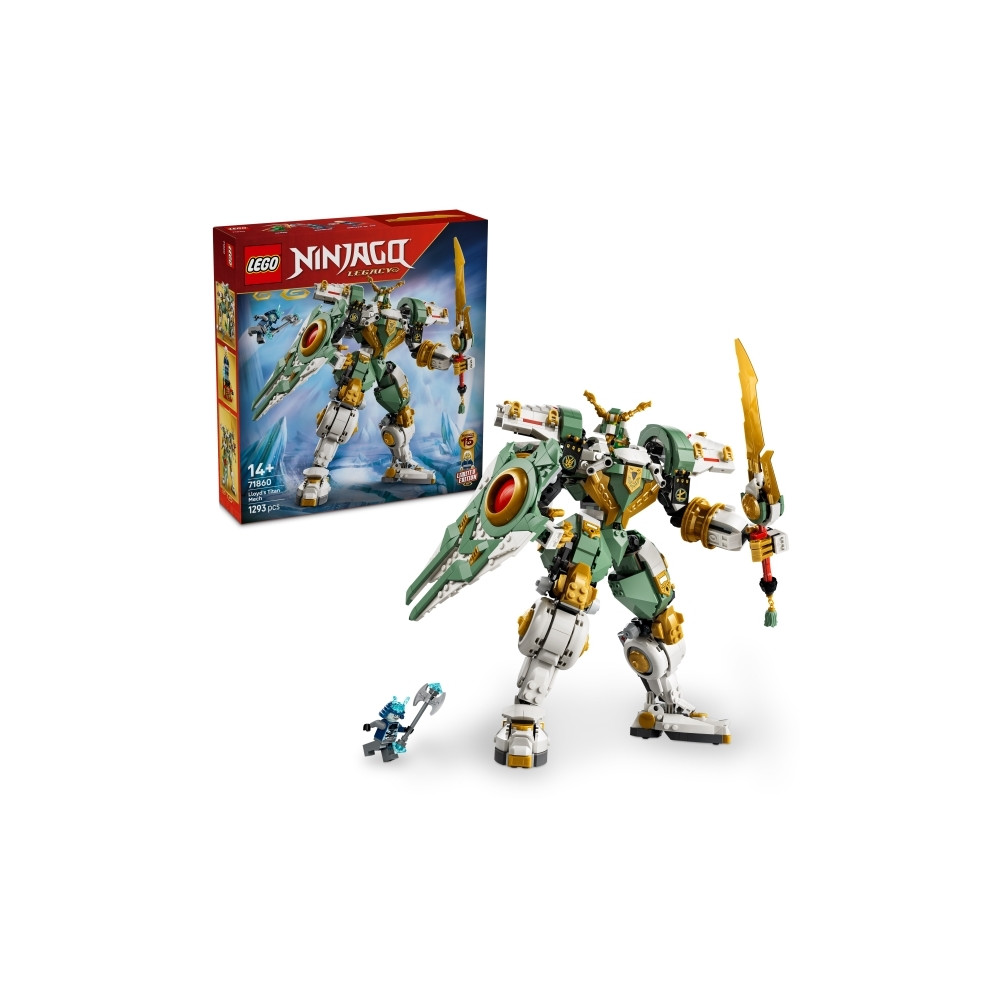 Produktbild för LEGO Ninjago Legacy 15th Anniversary Limited Edition 71860 - Lloyd's Titan Mech - byggsats
