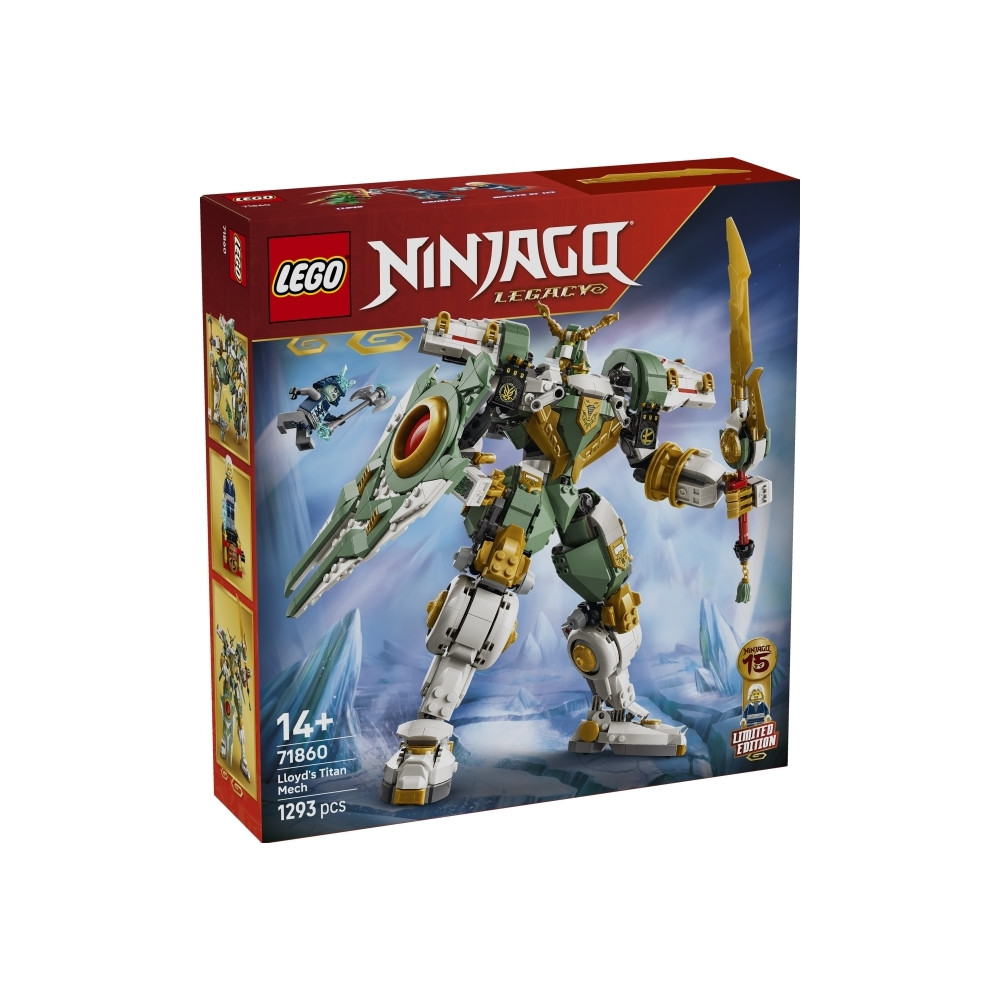 Produktbild för LEGO Ninjago Legacy 15th Anniversary Limited Edition 71860 - Lloyd's Titan Mech - byggsats