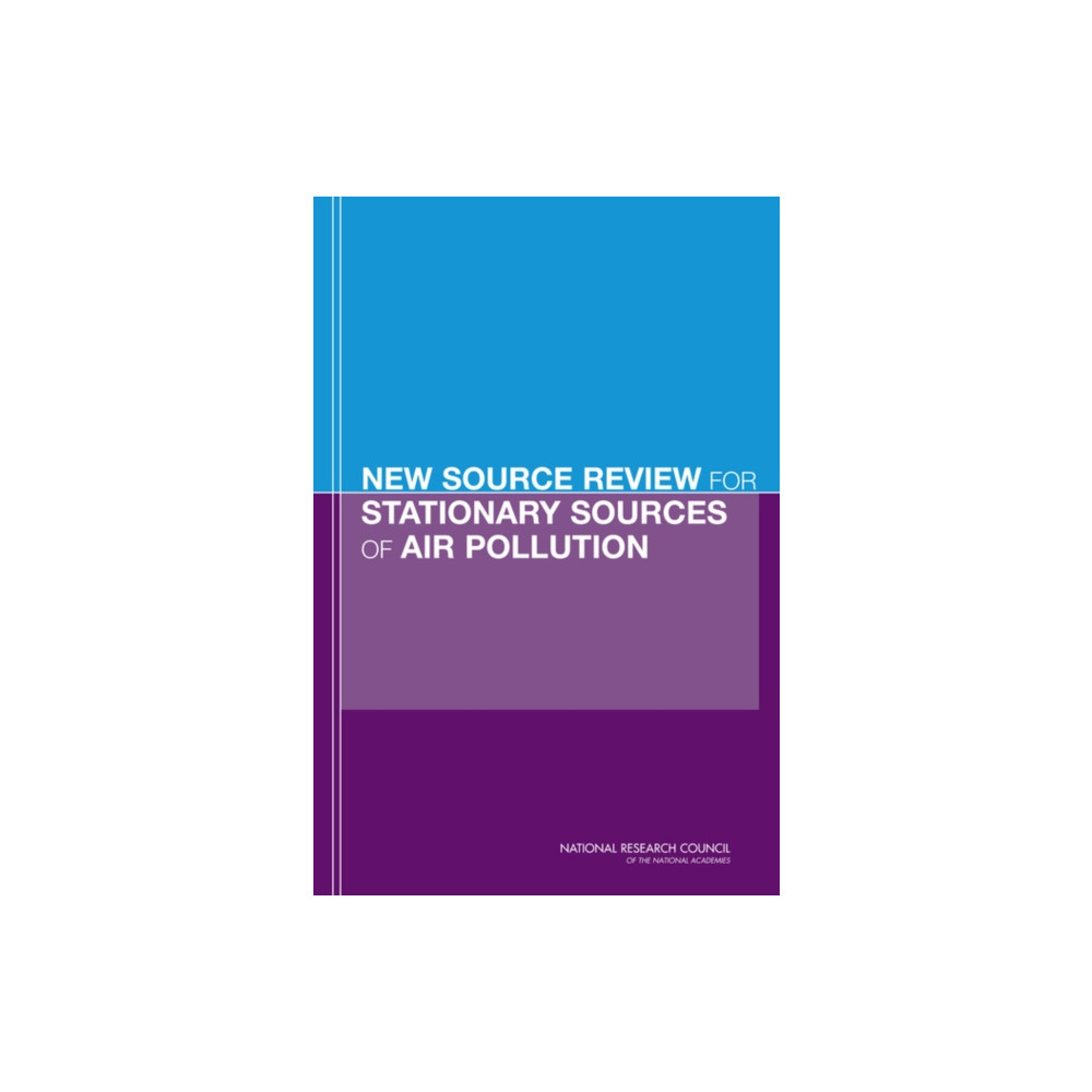 Produktbild för New Source Review for Stationary Sources of Air Pollution (häftad, eng)