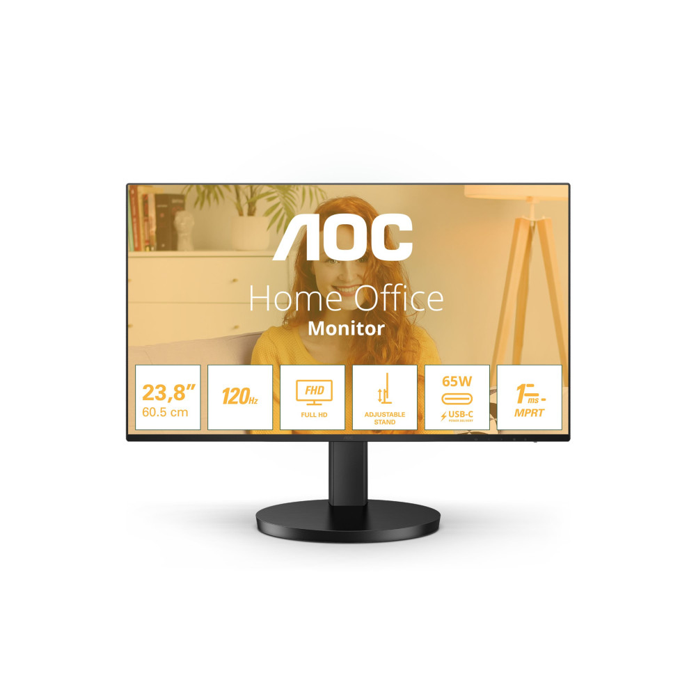 Produktbild för AOC Basic-line 24B3CF2 - LED-skärm - Full HD (1080p) - 24" - HDR
