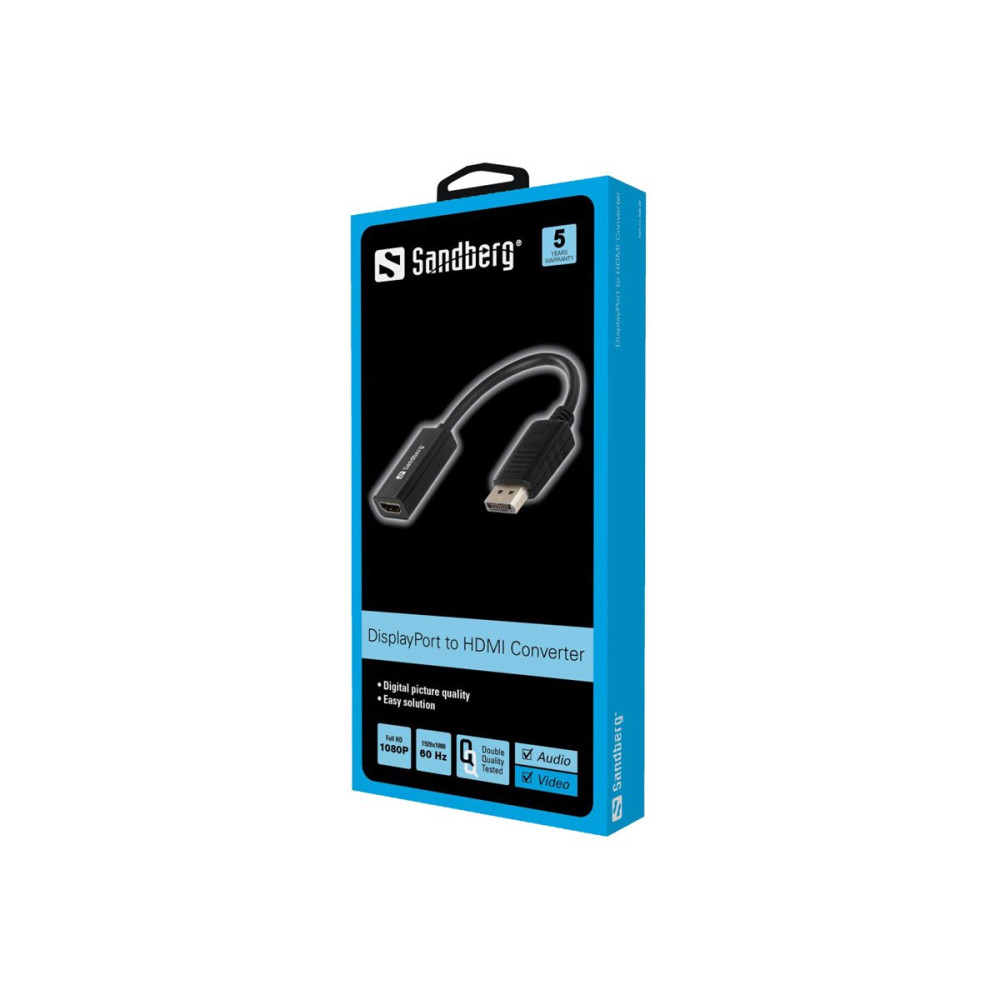 Produktbild för Sandberg videokort - DisplayPort / HDMI