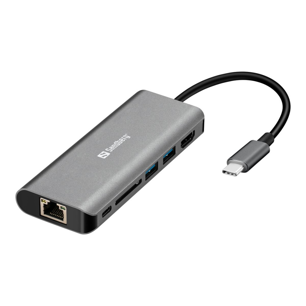 Produktbild för Sandberg - dockningsstation - USB - HDMI - 1GbE