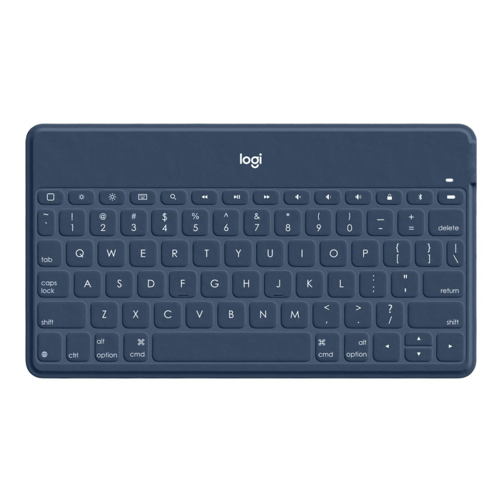 Produktbild för Logitech Keys-To-Go - tangentbord - QWERTY - nordiskt (danska/finska/norska/svenska) - klassisk blå Inmatningsenhet