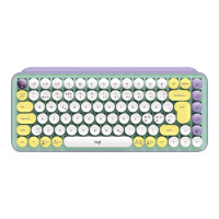 Produktbild för Logitech POP Keys - tangentbord - QWERTY - hela norden - daydream Inmatningsenhet
