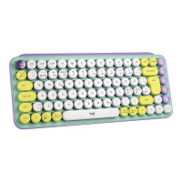 Produktbild för Logitech POP Keys - tangentbord - QWERTY - hela norden - daydream Inmatningsenhet