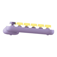 Produktbild för Logitech POP Keys - tangentbord - QWERTY - hela norden - daydream Inmatningsenhet