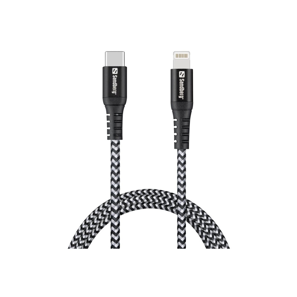 Produktbild för Sandberg Survivor Lightning-kabel - Lightning / USB - 1 m