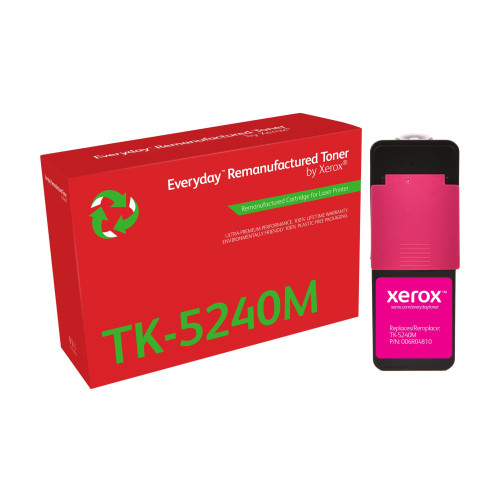 XEROX Everyday - magenta - kompatibel - återanvänd - tonerkassett (alternativ för: Kyocera TK-5240M) - Green World Alliance returprogram