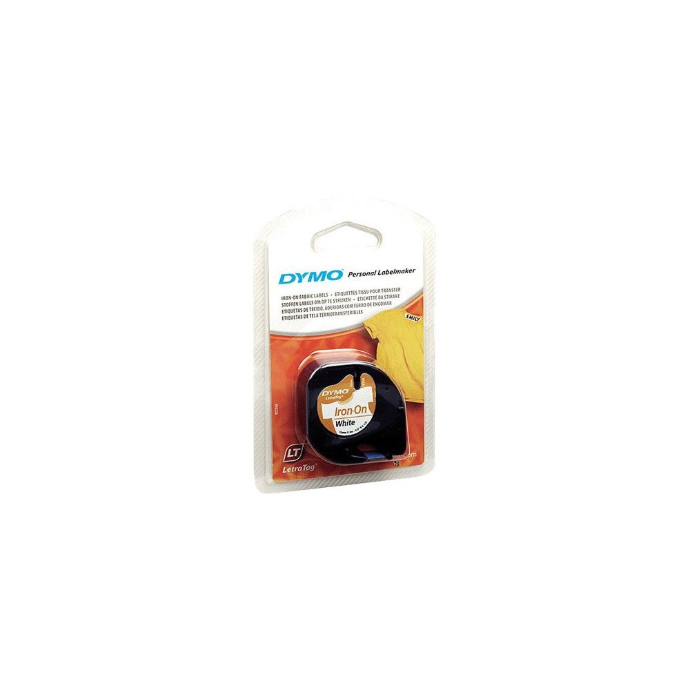 Produktbild för DYMO LetraTAG - påstrykningstejp - 1 kassett(er) - Rulle (1,2 cm x 2 m)