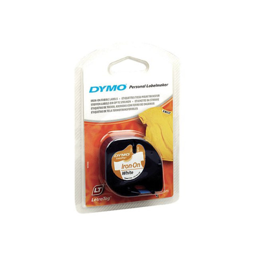 DYMO DYMO LetraTAG - påstrykningstejp - 1 kassett(er) - Rulle (1,2 cm x 2 m)