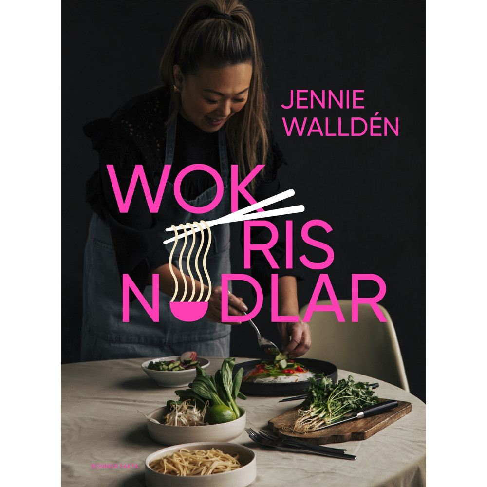Produktbild för Wok, ris, nudlar (bok, danskt band)