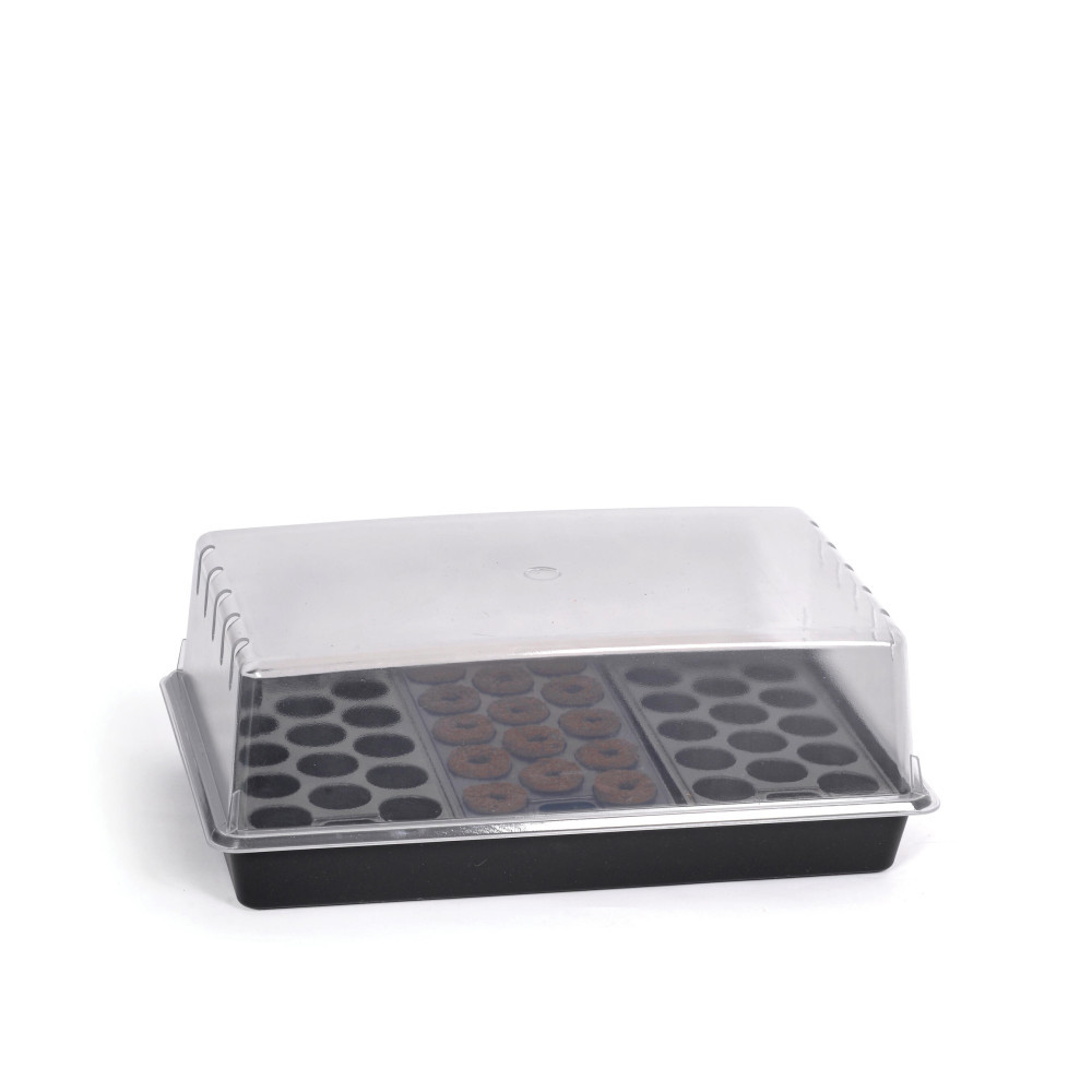 Produktbild för Minidrivhus Air brätten plugg 24 x 38 cm (Skadad)