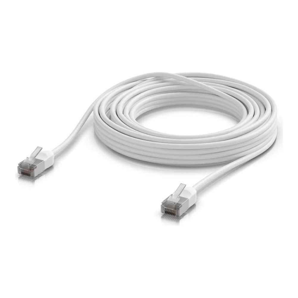 Produktbild för Ubiquiti UniFi patch-kabel - 8 m - vit