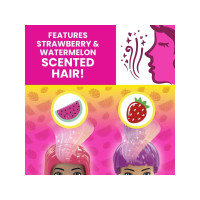 Produktbild för MEGA Barbie Color Reveal Bilresa med cabriolet, Byggsats, 4...