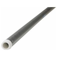 Produktbild för Gängat handtag, Vikan, 150,5x2,2x2,2cm, Ø2,2cm, vit, alumini...