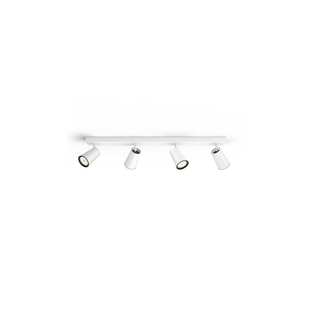 Produktbild för Philips myLiving Paisley tak-/väggspotlight 4 x, Utanpåligga...