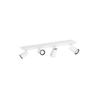 Produktbild för Philips myLiving Paisley tak-/väggspotlight 4 x, Utanpåligga...