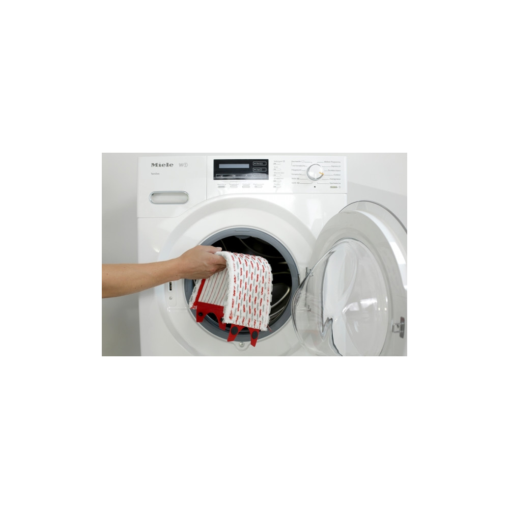Produktbild för Vileda UltraMax XL, Moppdyna, Röd, Vit, Mikrofiber, 1 styck,...
