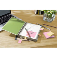 Produktbild för Post-it Recycled 654-1RPT - note - 76 x 76 mm - 1600 ark (16 x 100)