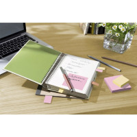 Produktbild för Post-it Recycled 654-1RPT - note - 76 x 76 mm - 1600 ark (16 x 100)