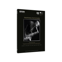 Produktbild för Epson Traditional Photo Paper - fotopapper - 25 ark - A3 Plus - 330 g/m²