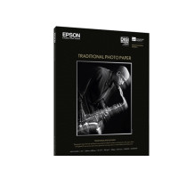 Produktbild för Epson Traditional Photo Paper - fotopapper - 25 ark - A3 Plus - 330 g/m²