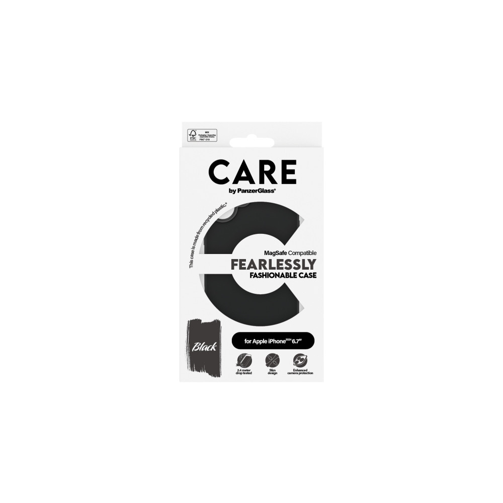 Produktbild för CARE by PanzerGlass - baksidesskydd för mobiltelefon