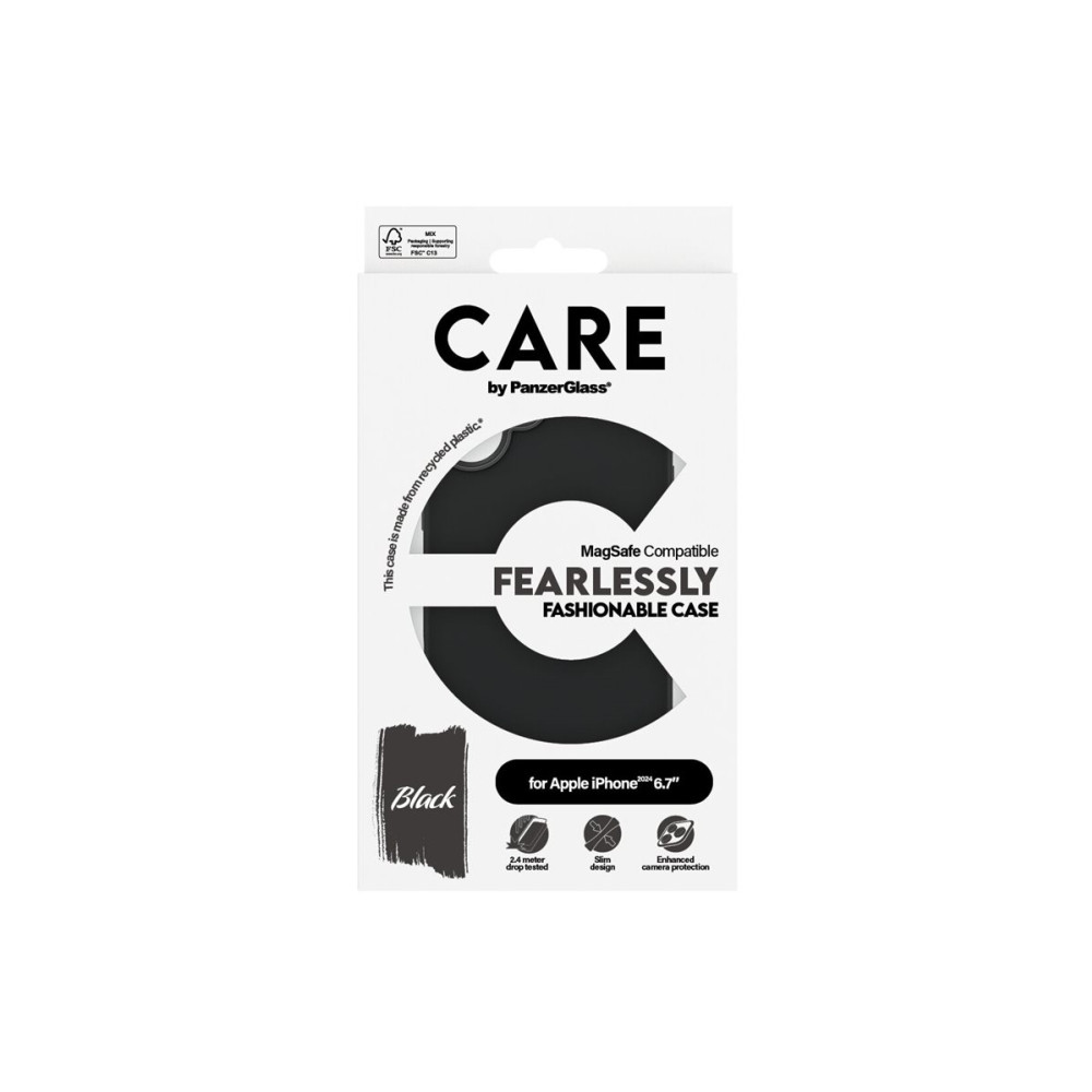 Produktbild för CARE by PanzerGlass - baksidesskydd för mobiltelefon