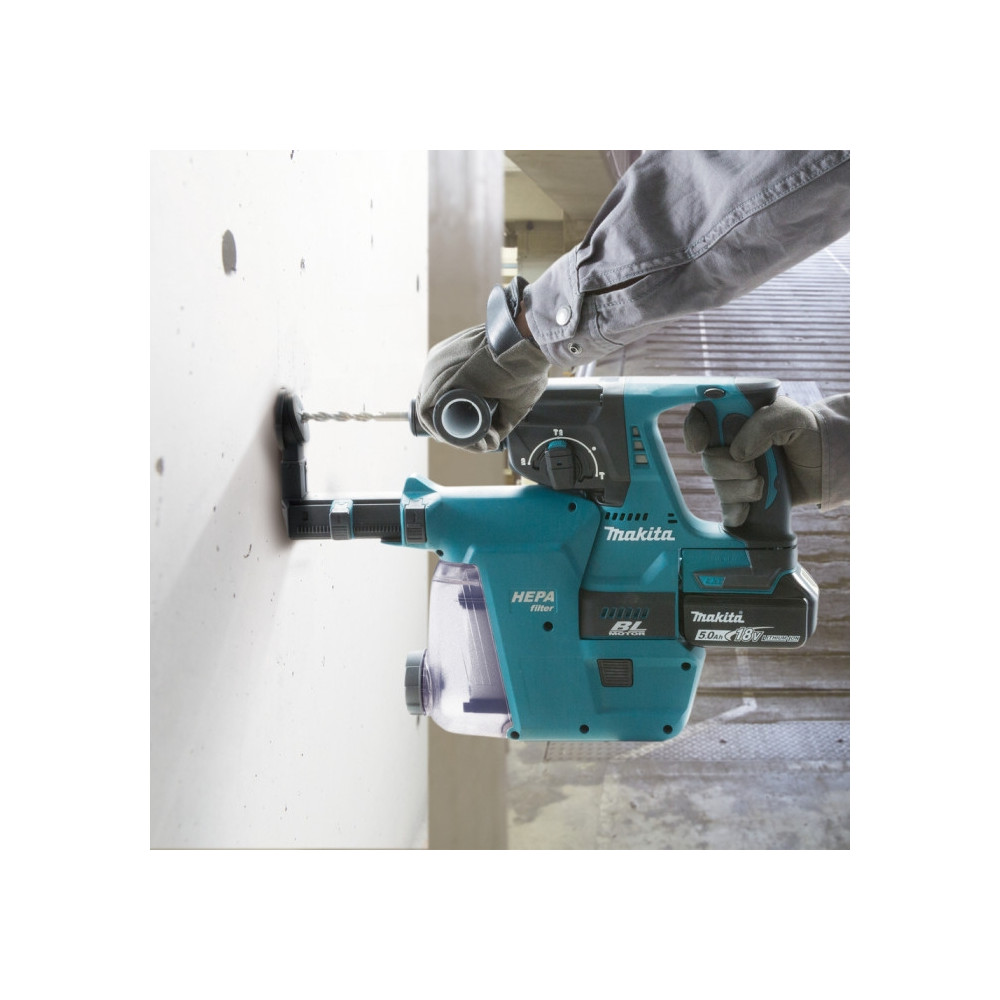Produktbild för Makita DHR243ZJW batteridriven slagborr 18 V, SDS-PLUS, 2,0J...