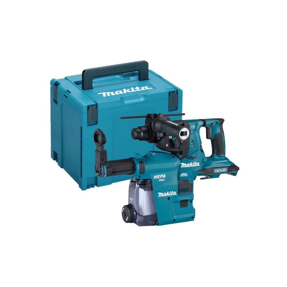 Produktbild för Makita DHR243ZJW batteridriven slagborr 18 V, SDS-PLUS, 2,0J...