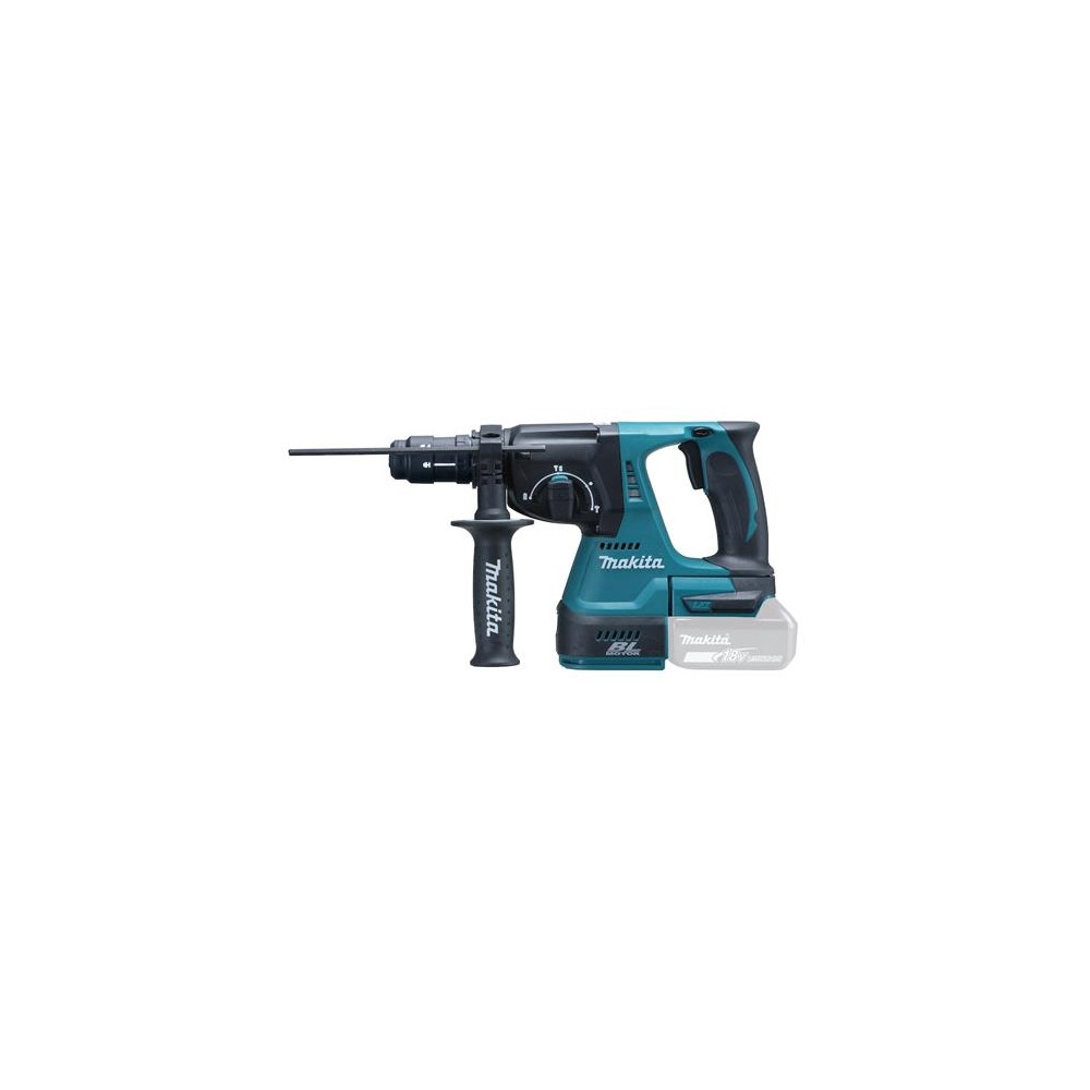 Produktbild för Makita DHR243ZJW batteridriven slagborr 18 V, SDS-PLUS, 2,0J...