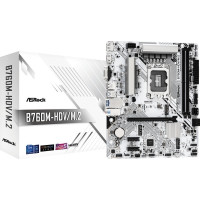 Produktbild för ASRock B760M-HDV/M.2 D4 - moderkort - micro ATX - LGA1700-uttag - B760