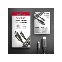 Produktbild för AXAGON RVC-HI2MC - videokort - USB-C / HDMI - 1.8 m