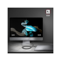 Produktbild för AXAGON RVC-HI2MC - videokort - USB-C / HDMI - 1.8 m