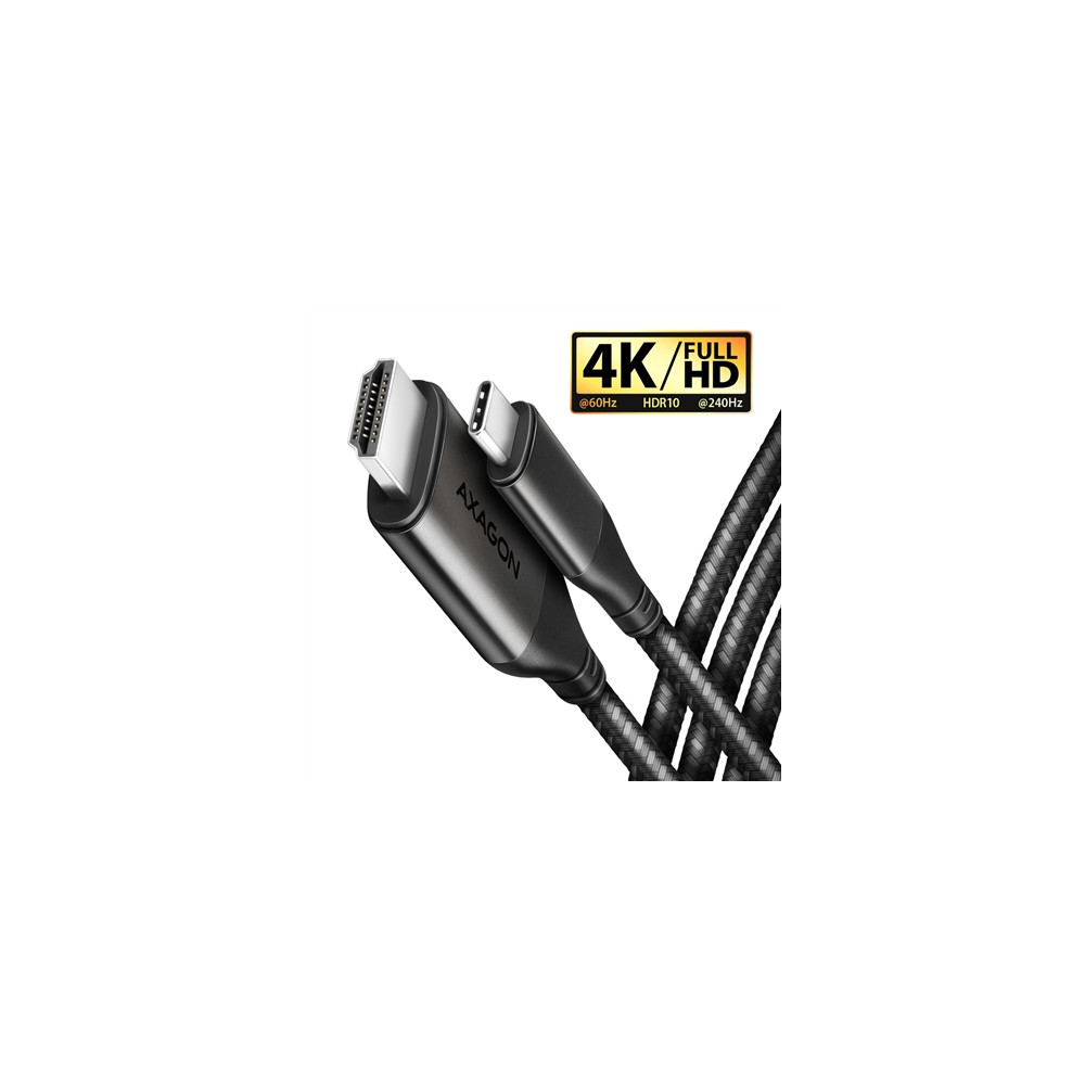 Produktbild för AXAGON RVC-HI2MC - videokort - USB-C / HDMI - 1.8 m