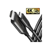 Produktbild för AXAGON RVC-HI2MC - videokort - USB-C / HDMI - 1.8 m